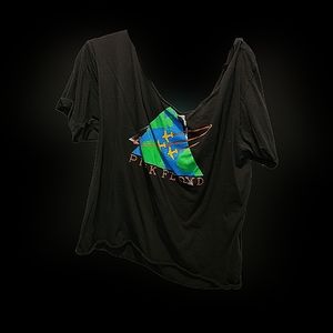 Vintage Cropped Pink Floyd Tee